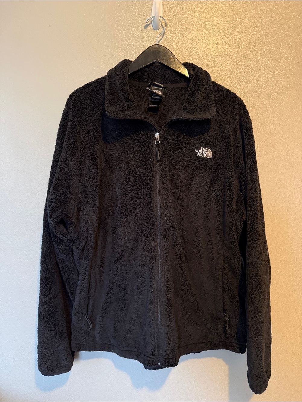 The North Face Women’s Osito Fleece Jacket, Black Size XXL